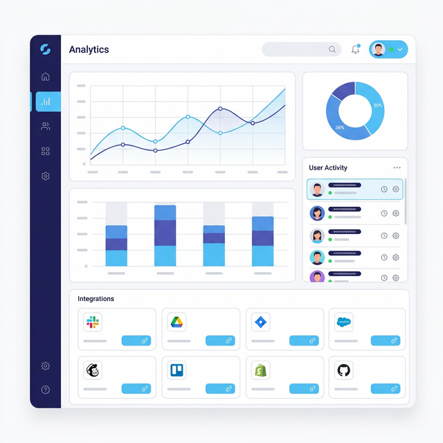 Databridge CRM & ERP Dashboard Preview